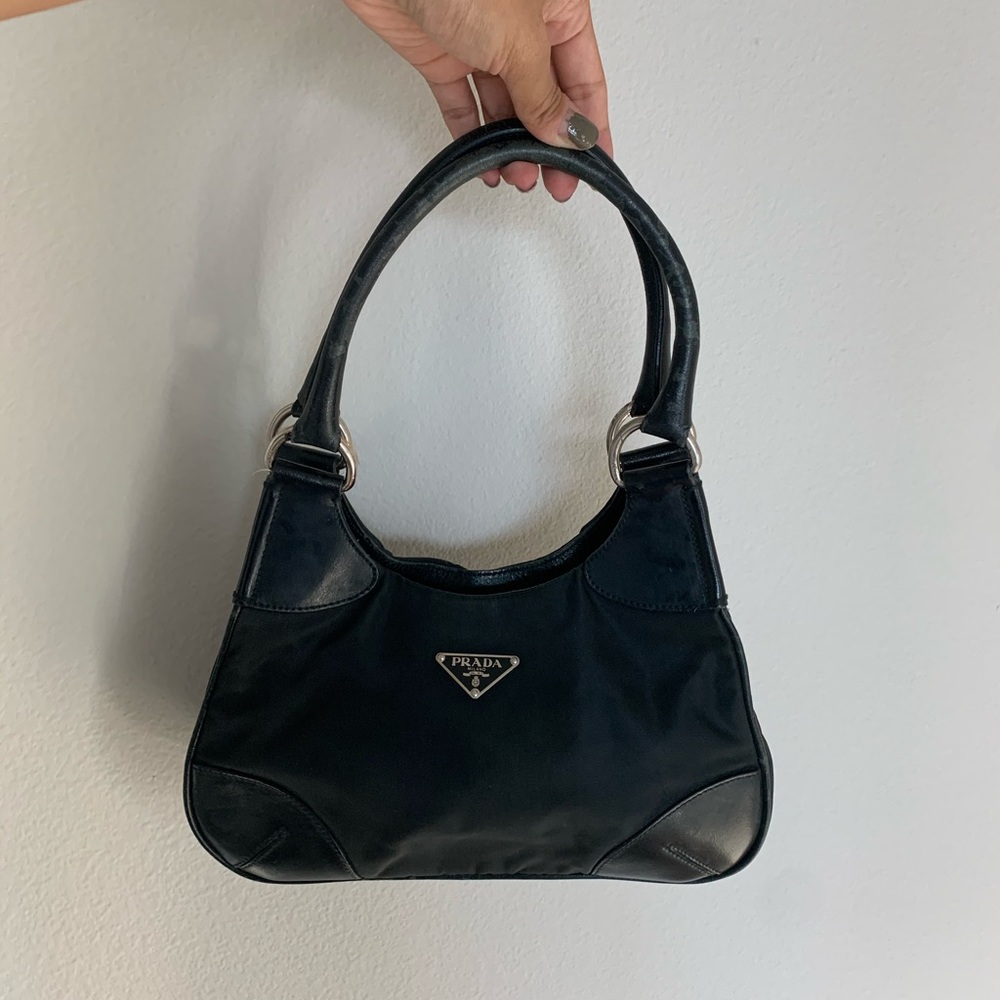 —— SOLD Prada Nylon Mini Hobo Bag
